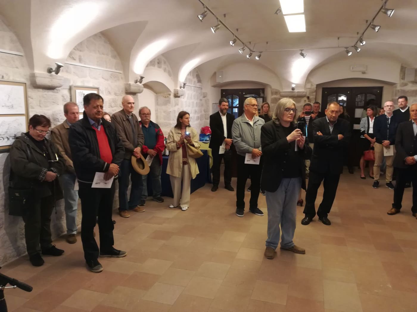 Izložba crteža „Kotorski mostovi” Veljka Mihajlovića
